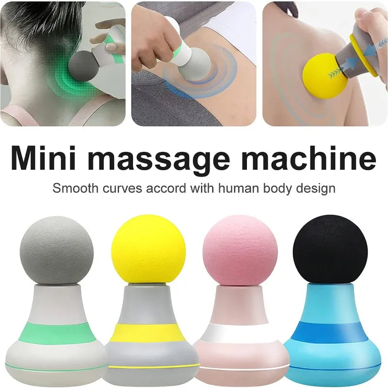 32/6 Speed Electric Massage Gun Slimming Body Neck Back Foot Leg Shoulder Massager Muscle Fascia Gun Fitness Percussion Massager