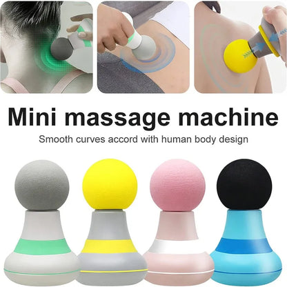 32/6 Speed Electric Massage Gun Slimming Body Neck Back Foot Leg Shoulder Massager Muscle Fascia Gun Fitness Percussion Massager