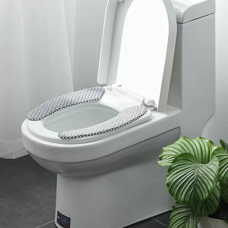 Universal Toilet Seat Cover Soft WC Toilet Seat Cushion O-Shaped Warmer WC Closestool Mat Bathroom Accessories Toilet Cover