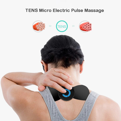 × Electric Neck Massager Body Massage Portable EMS Cervical Spine Massage Stickers Health Care Masajeadora Muscular